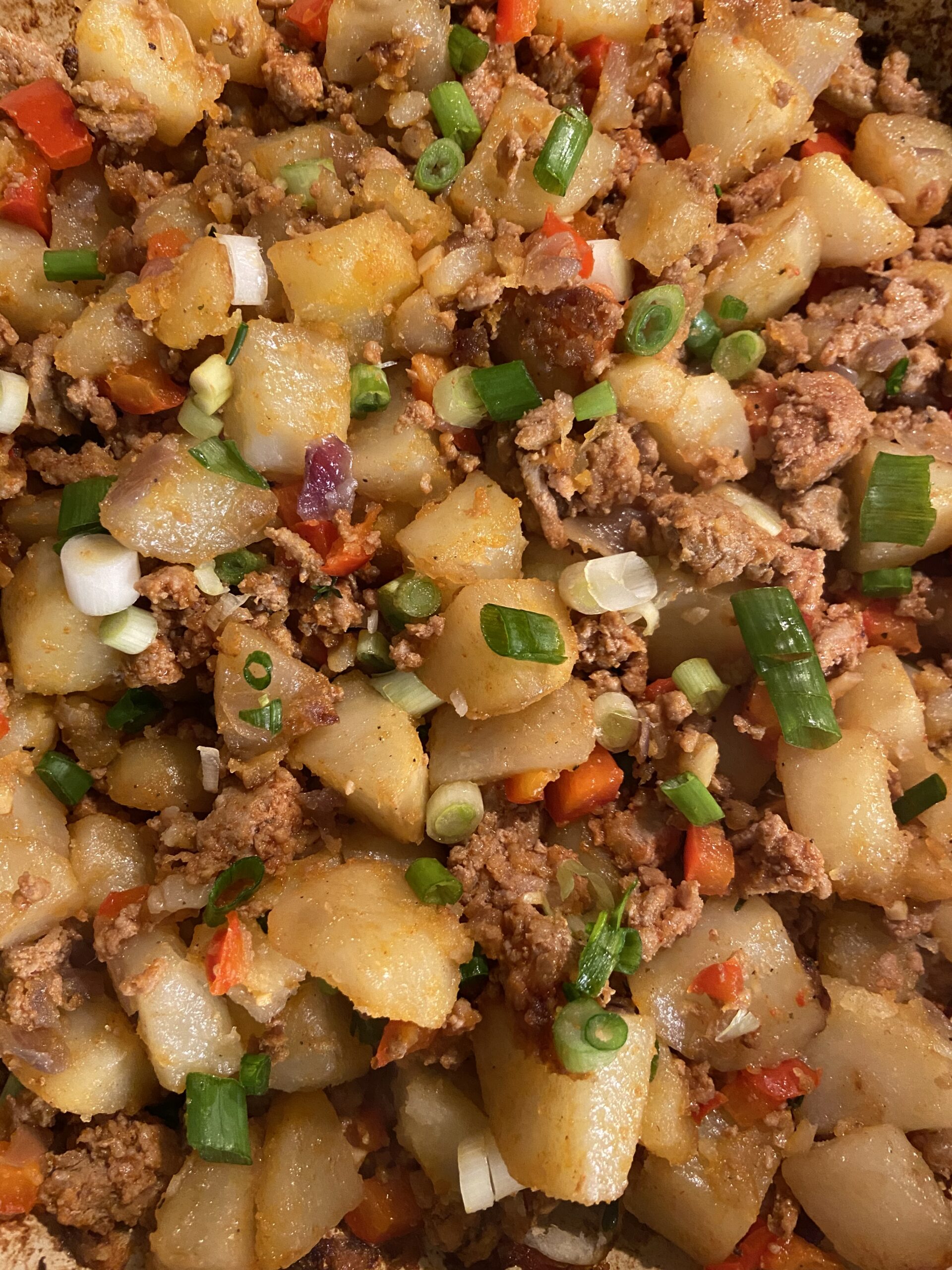 turkey potato hash