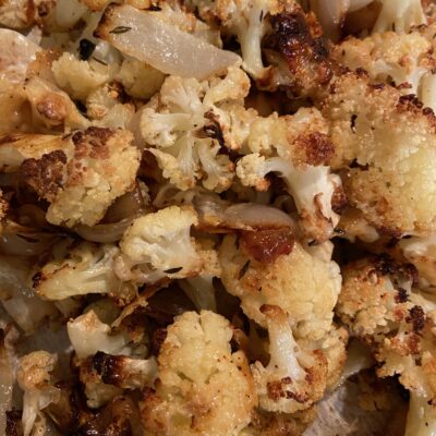 Parmesan-Roasted Cauliflower