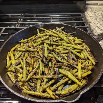 Blackened Asian Green Beans