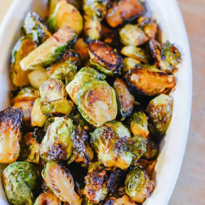 Honey Sriracha Brussel Sprouts