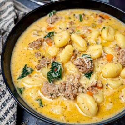 Italian Sausage Gnocchi Soup