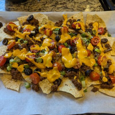 Baked Loaded Nachos