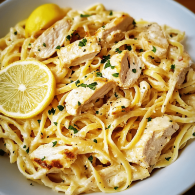 Creamy Lemon Chicken Pasta