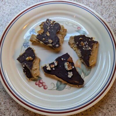 Graham Cracker Toffee