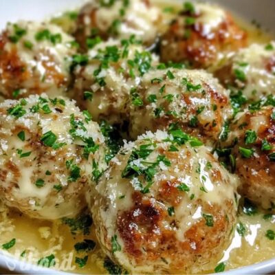 Garlic Parmesan Meatballs