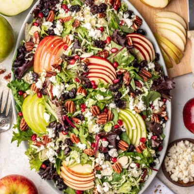 Autumn Harvest Apple and Feta Salad